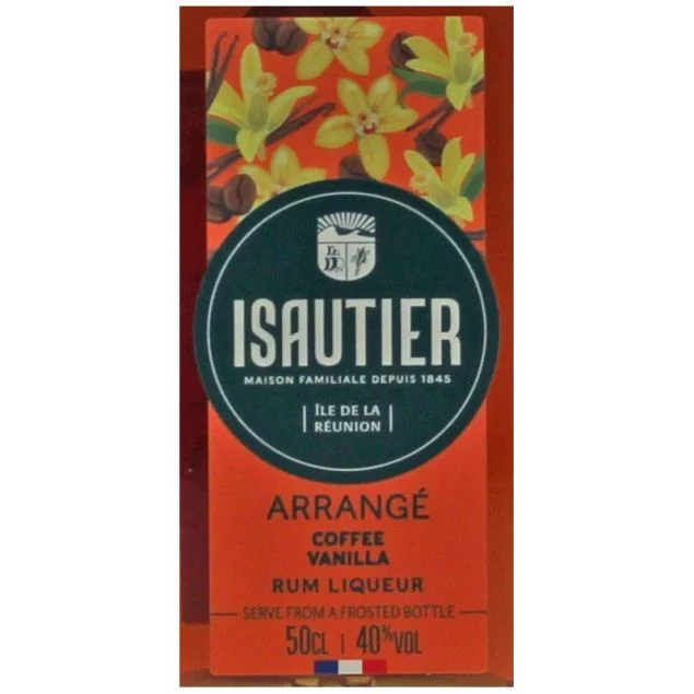 Isautier Arrange Coffee Vanilla 0,5 L 40% vol