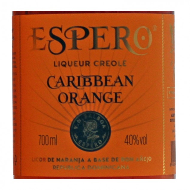Ron Espero Creole Caribbean Orange Rum 0,7 L 40% vol