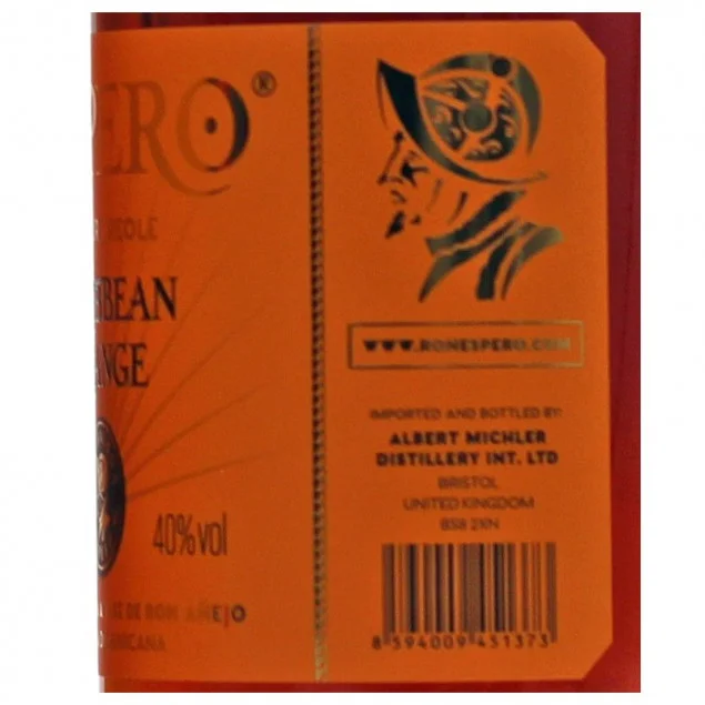 Ron Espero Creole Caribbean Orange Rum 0,7 L 40% vol