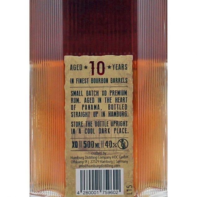 Ron Piet XO Rum 10 Jahre 0,5 L 40% vol