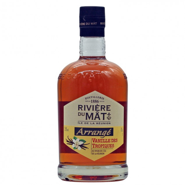 Image of Rivière du Mât Arrangé Rhum Vanille des Tropiques 0,7L 35%