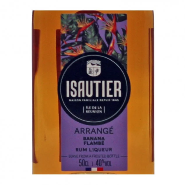 Isautier Arrange Banana flambe 0,5 L 40% vol