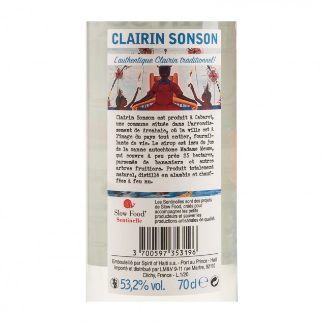 Clairin Sonson Rum aus Haiti 0,7 L 51% vol