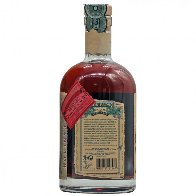 Don Papa Baroko Rum Spirit Drink 0,7 L 40 % vol