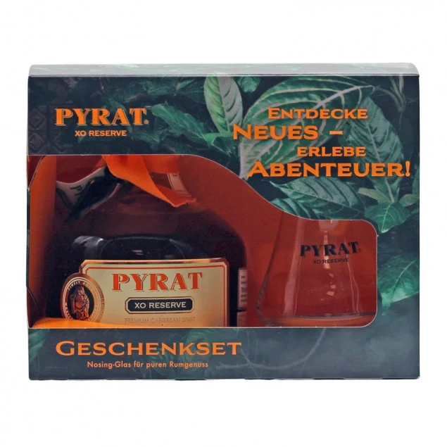 Pyrat XO Reserve Rum-Geschenkset + Tumbler 0,7 L 40% vol