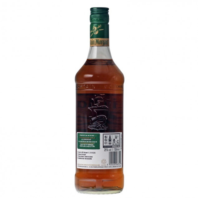 Captain Morgan Sliced Apple Spirit Drink 0,7 L 25%