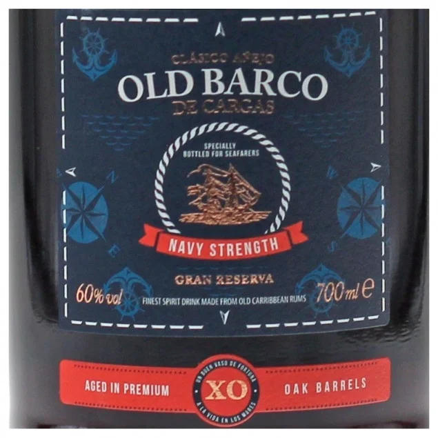 Old Barco de Cargas Navy Strenght 0,7 L 60% vol