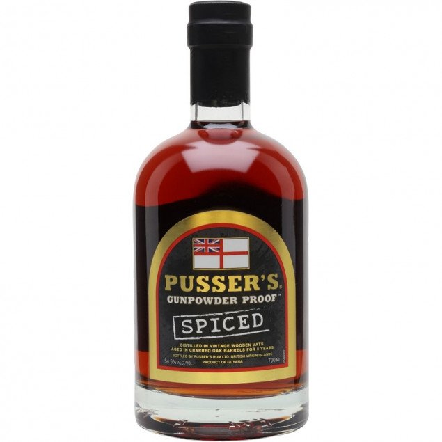 Image of Pussers Gunpowder Proof Spiced 0,7 L 54,5% vol