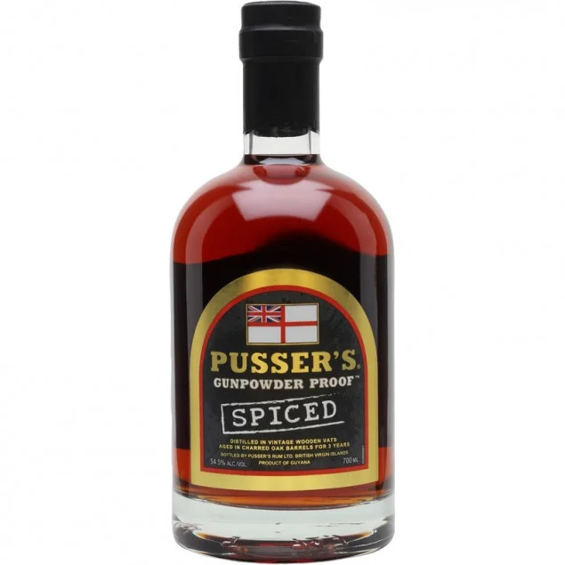 Pussers Gunpowder Proof Spiced 0,7 L 54,5% vol