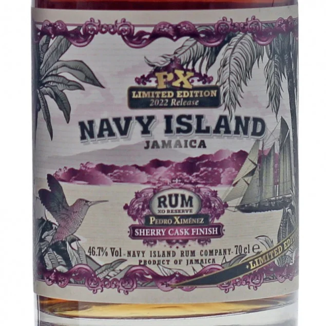 Navy Island PX Sherry Cask Finish Jamaica Rum 0,7 L 46,7%vol