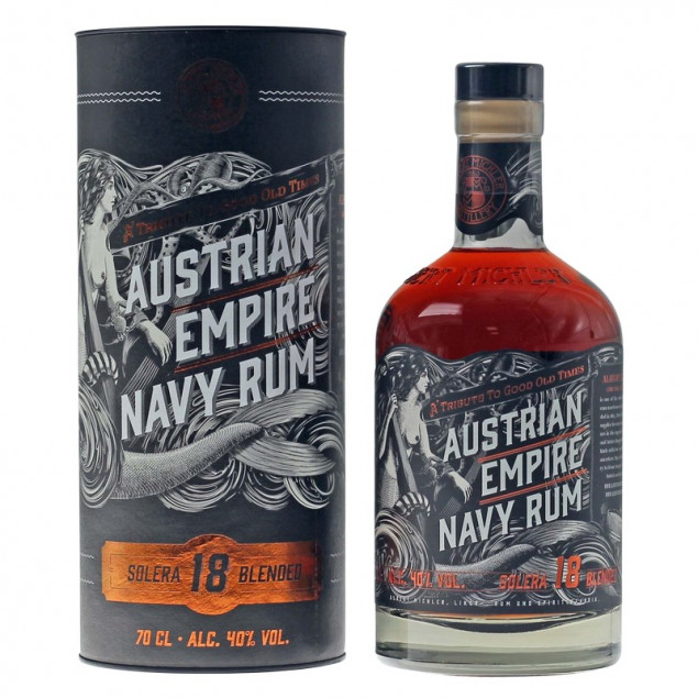 Austrian Empire Navy Rum Solera 18 Jahre 0,7 L 40% vol