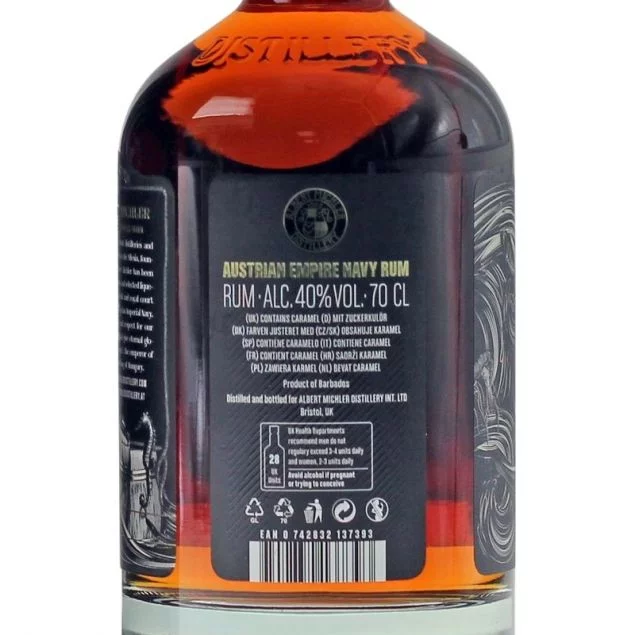 Austrian Empire Navy Rum Anniversary 0,7 L 40% vol