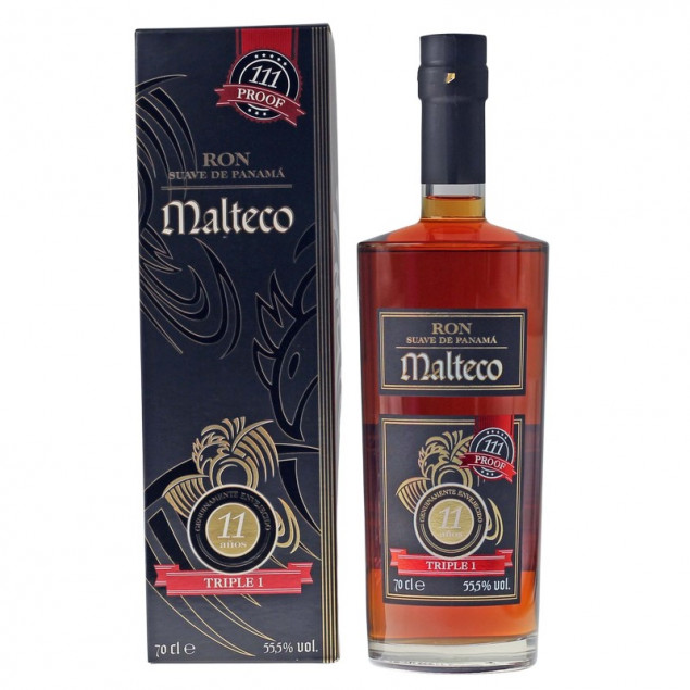 Image of Ron Malteco Rum 11 Jahre Triple 1 0,7 L55,5% vol