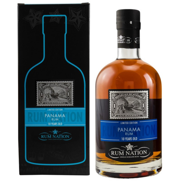 Rum Nation Panama 10 Jahre 0,7 L 40% vol