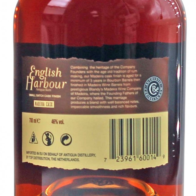 English Harbour Madeira Cask Finish Rum Batch 003 0,7 L 46 % vol