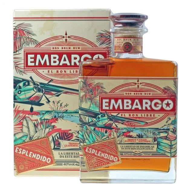 Ron Embargo Anejo Esplendido Rum 0,7 Liter 40 % vol