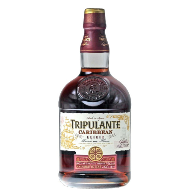 Tripulante Caribbean Elixir 34 % vol 0,7 L Rumlikör