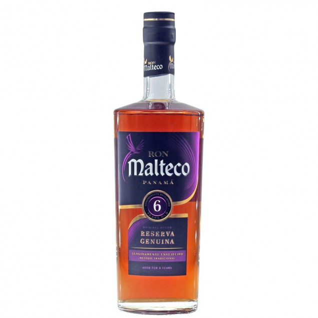 Malteco 6 Jahre Rum Reserva Genuina 0,7 L 40 % vol