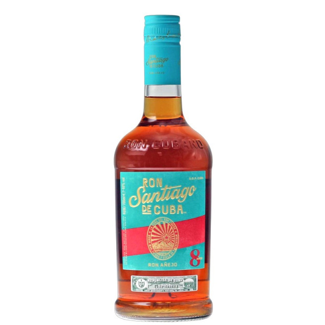 Ron Santiago de Cuba Anejo 8 Jahre Rum 0,7 L 40% vol