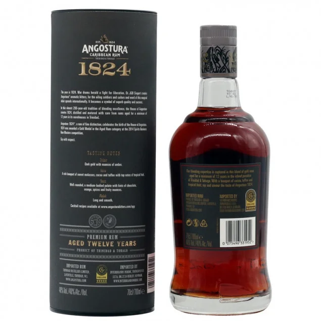 Angostura 1824 12 Jahre 0,7 L 40%vol