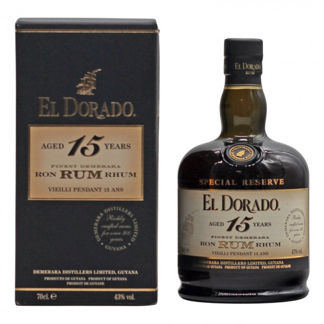 Image of El Dorado 15 Jahre 0,7 L 43%vol