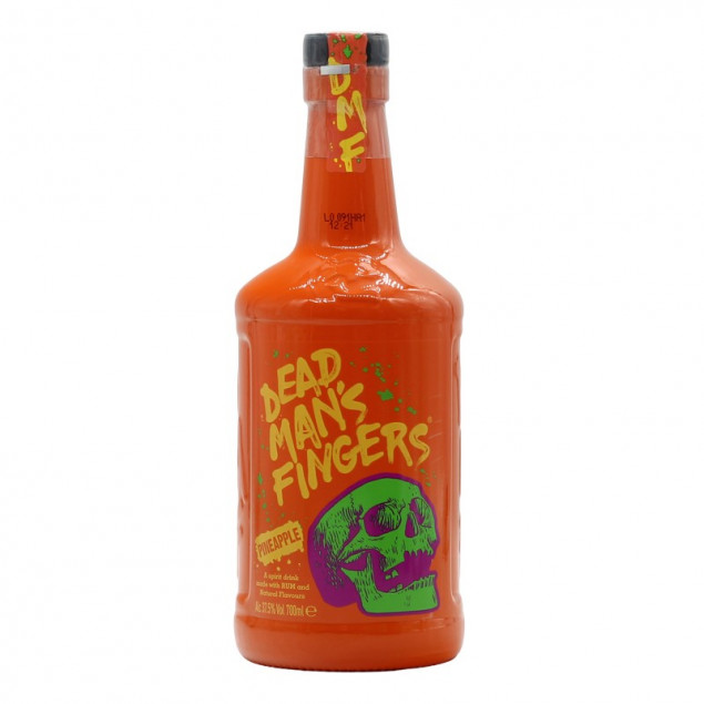 Image of Dead Man's Fingers Pineapple Spiced Rum 0,7 L 37,5% vol
