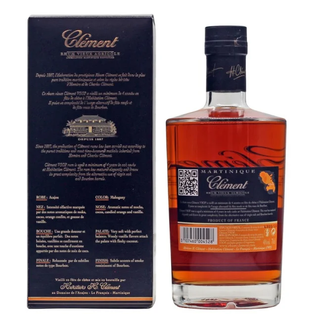 Clement Rhum Martinique VSOP 0,7 L 40% vol