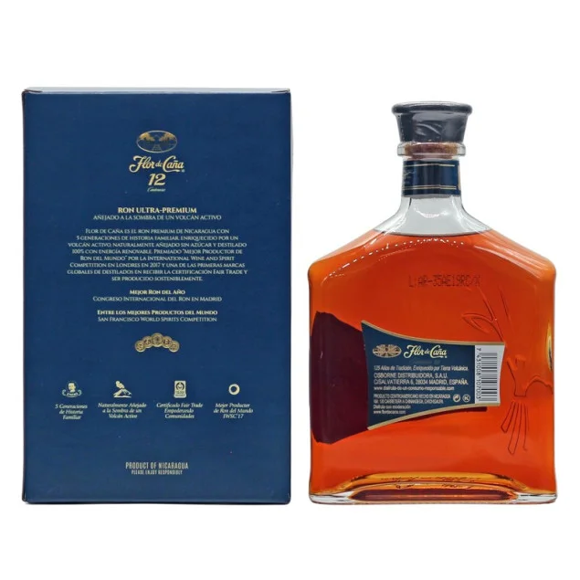 Flor de Cana Centenario 12 Jahre 0,7 L 40% vol