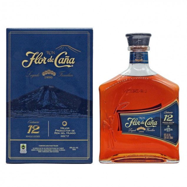 Image of Flor de Cana 12 Jahre Centenario 40% 1,0l (29,90 &euro; pro 1 l)