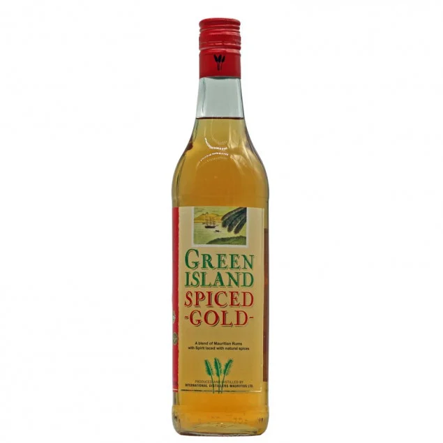 Green Island Spiced Gold Rum 0,7 L 37,5% vol