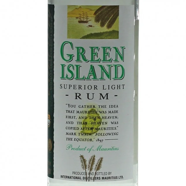 Green Island Superior Light Rum 0,7 L 40% vol