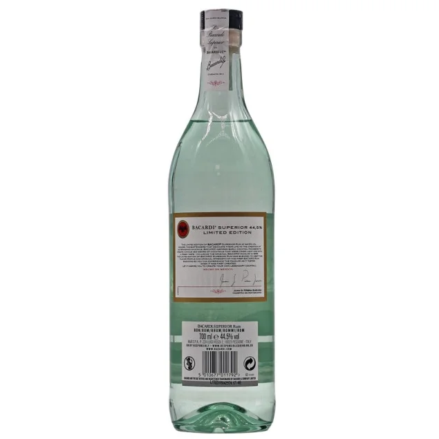 Bacardi Superior Rum 0,7 L 44,5% vol