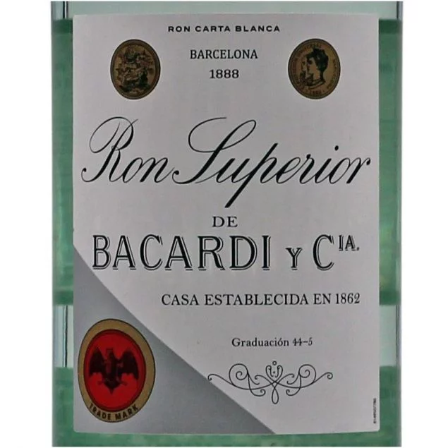 Bacardi Superior Rum 0,7 L 44,5% vol