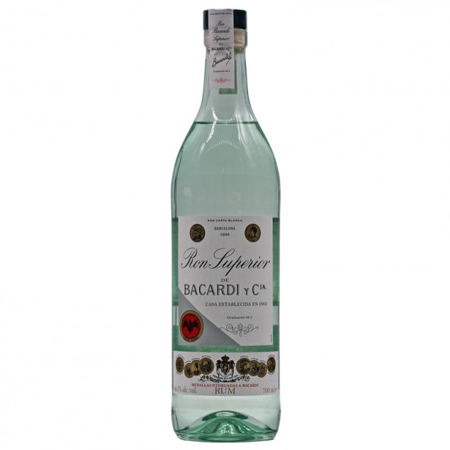 Image of Bacardi Ron Superior Rum - Rum, Mexiko, trocken, 0,7l