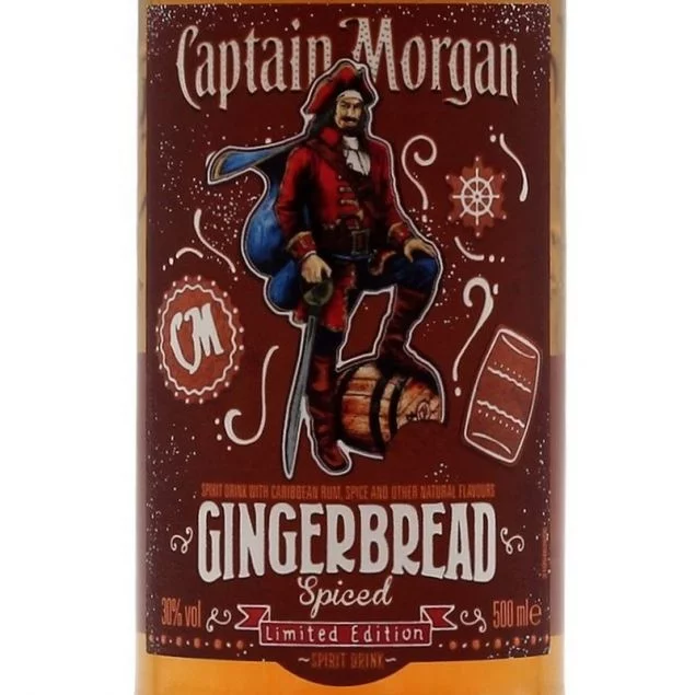 Captain Morgan Gingerbread Spiced 0,5 L 30%vol