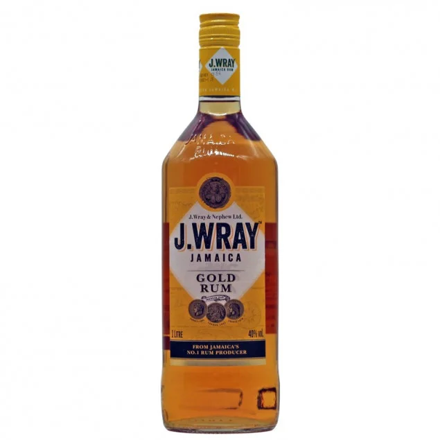 J. Wray Gold Jamaica Rum 1 Liter 40% vol