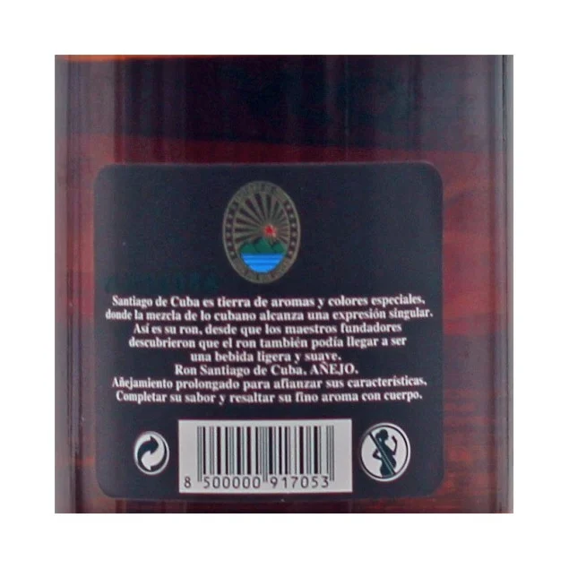 Santiago de Cuba Rum Anejo 1 Liter 38% vol