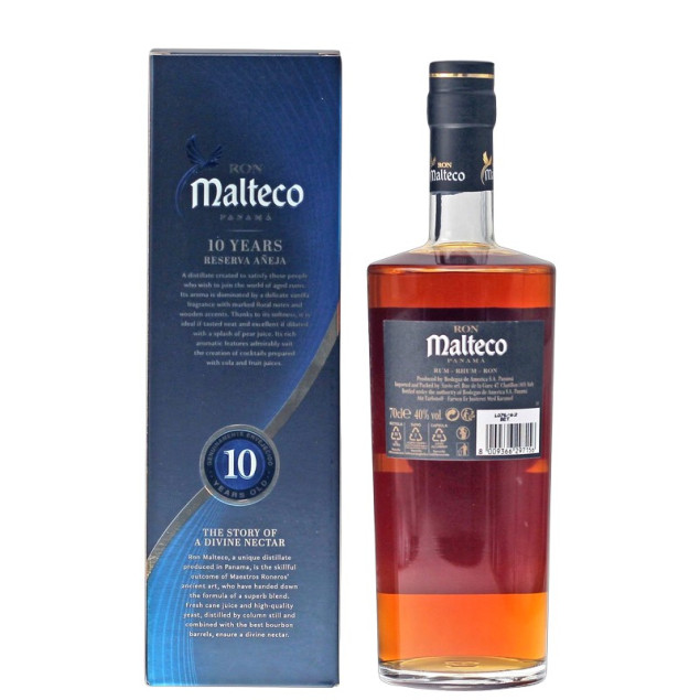 Ron Malteco Rum 10 Jahre 0,7 L 40% vol