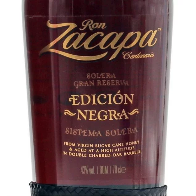 Ron Zacapa Centenario Edicion Negra 0,7 L 43% vol
