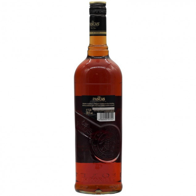 Old Pascas Barbados Dark Rum 1 Liter 37,5% vol