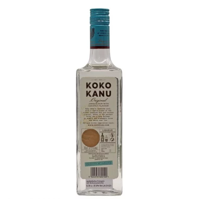 Koko Kanu Coconut Likör 0,7 L 37,5% vol