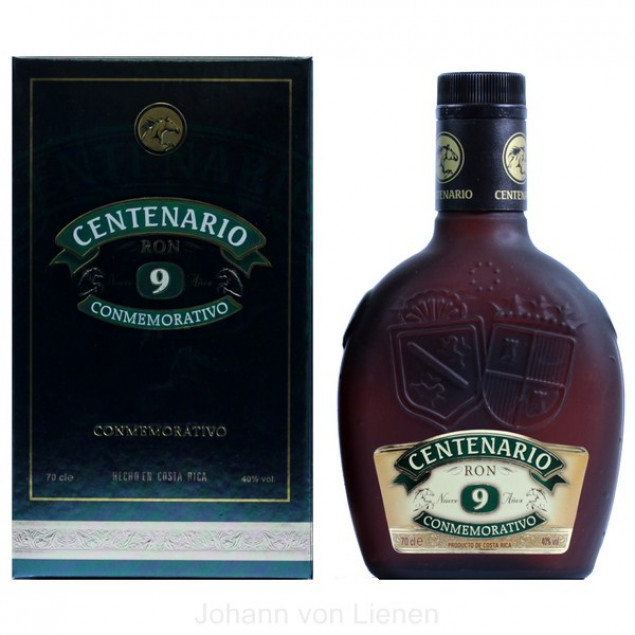 Ron Centenario Rum Conmemorativo 9 Anos 0,7 L 40%