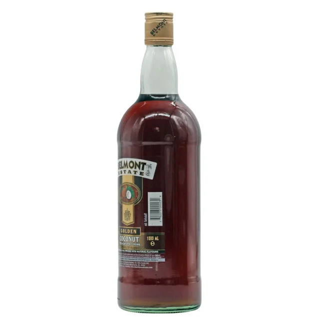 Belmont Estate Golden Coconut Spiced Rum 1 L 40% vol