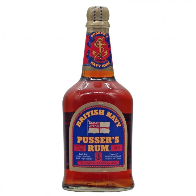 Pussers British Navy Rum Overproof 0,7 L 75% vol