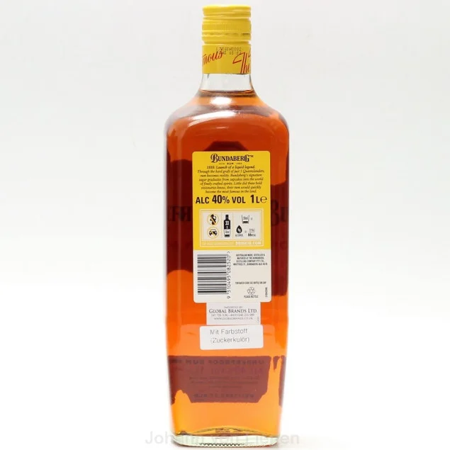 Bundaberg Export Strength Rum 1 L 40%vol