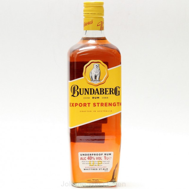 Image of Bundaberg Export Strength Rum 1 L 40%vol