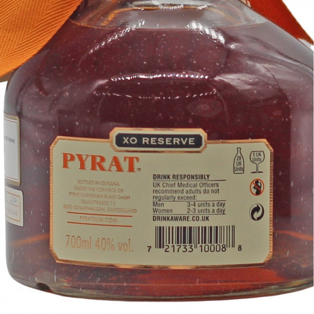 Pyrat XO Reserve Rum 0,7 L 40% vol