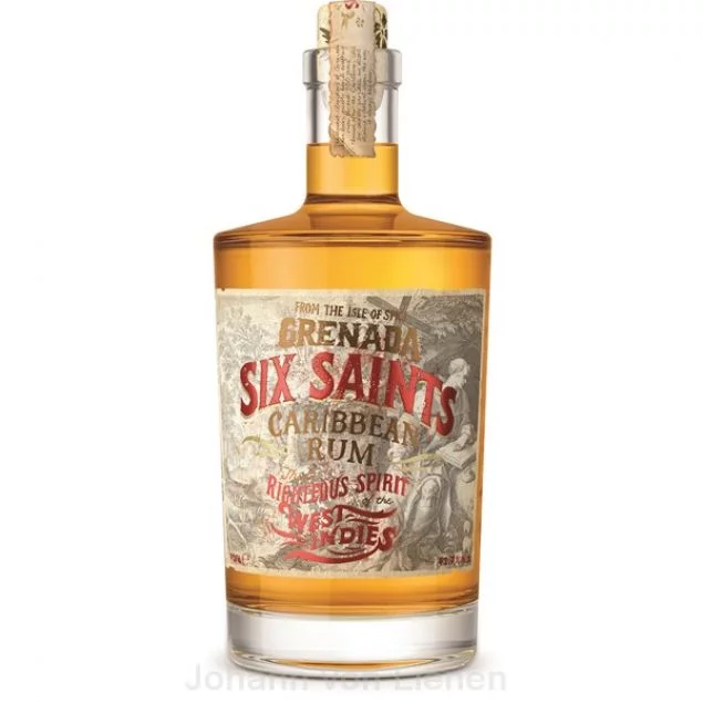 Six Saints Caribbean Rum Grenada 0,7 L 41,7%vol
