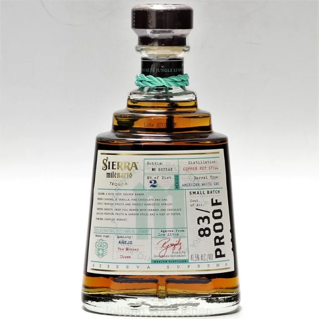 Sierra Milenario Extra Anejo Tequila 0,7 L 41,5%vol