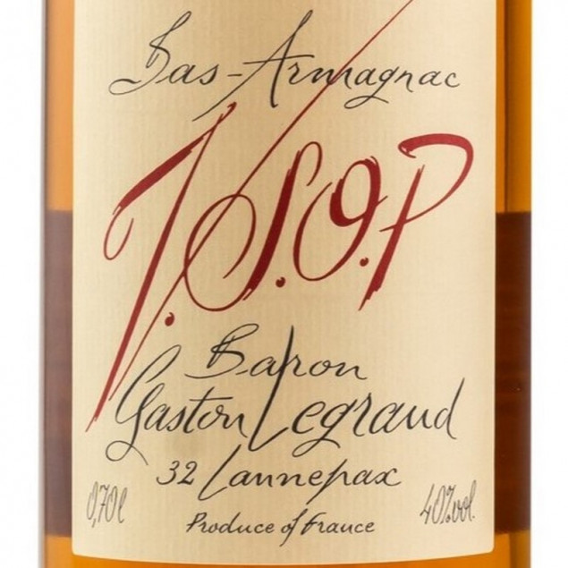 Baron Gaston Legrand BAS Armagnac VSOP 0,7 L 40% vol